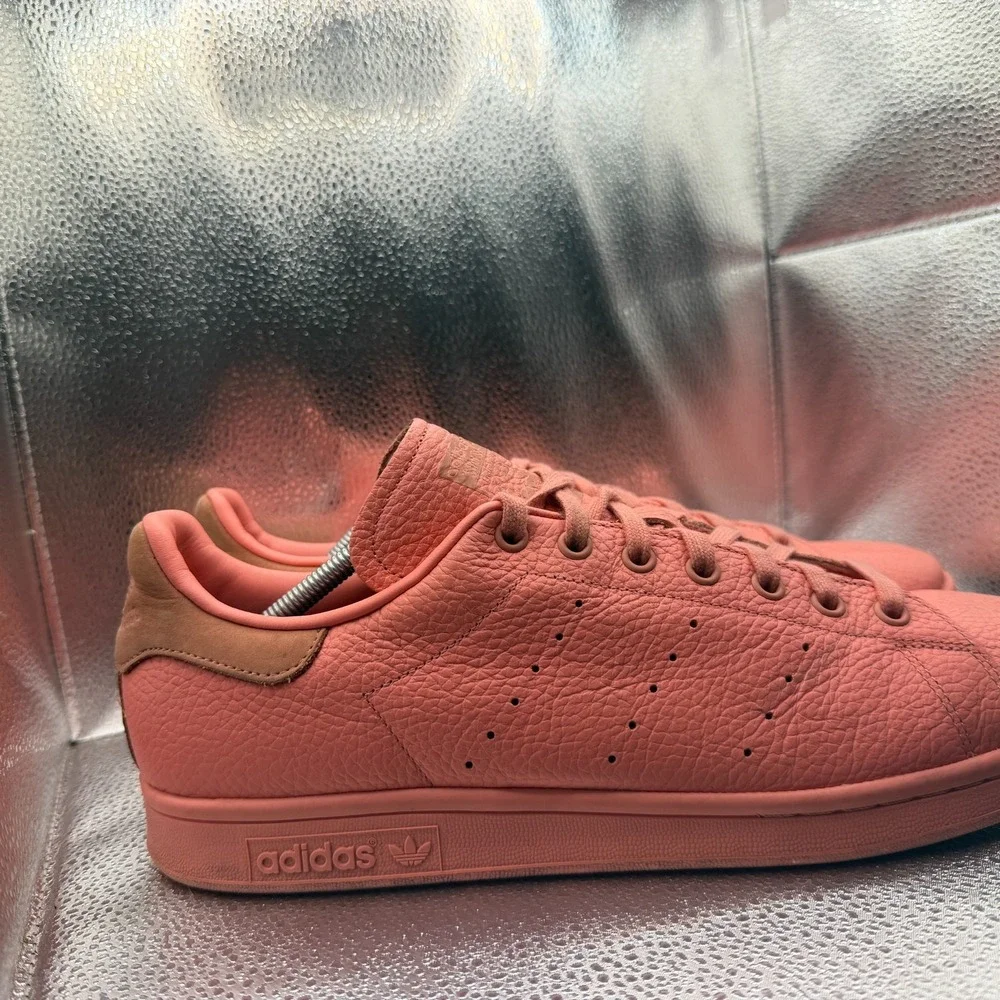 Size 12.5 Adidas Stan Smith Pastel Pack‎ Pink Mens Comfort Athletic Shoes BZ0469